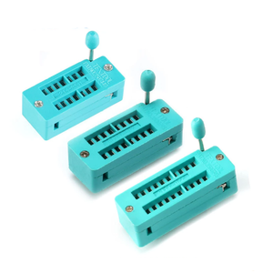 2.54MM IC lock seat socket Test Universal ZIF sockets 14Pin 16Pin 18Pin 20Pin 24Pin 28Pin 14P 16P 18P 20P 24 28P IC socket
