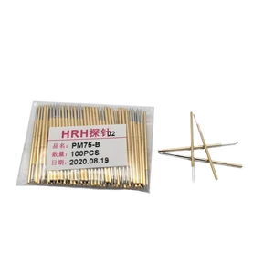 Huaronghua Probe PAM75-Series Total Length 27.8MM Thimble Needle Set PCB Board Solder Connector Accessories PCB Testing