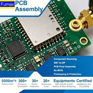 IoT Device Electronics SMT DIP THT Assembly Prototype Low Volume Manufacturing Print Circuit Board PCB PCBA Assembly