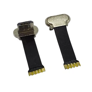 Right Angled OTG Function USB Data Cables FFC FPC Flexible Flat Ribbon Cable