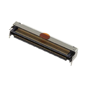 Samtec Board Mezzanine Self-Mating Non-Gendered 2 Rows 0.5mm Pitch 100 Positions Gold Contact Finish Connector