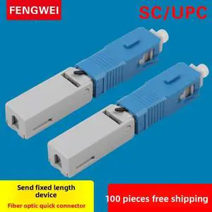 Waterproof Outdoor Fiber Optic Connector Corrosion Resistant for Engineering Cabling