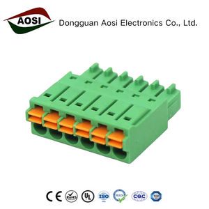 Klemens 15EDGKN 3.5MM 3.81MM Green Spring Pluggable Terminal Block Connector Klemmleiste