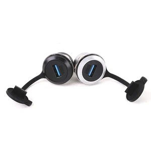 Sell Usb Connector 3.0 Cable Socket Metal Shell Ip65 3.0 Plastic Pin Short USB 3.0 With PCB Board