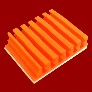 FOS-20 COMNET Red TPA Soft Rubberized Plastic Fiber Optic Splice Holder for 12 Splices FTTH FTTX Splicing Cassette Tray