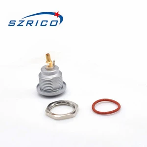 Precision Water-Resistant Dual Coaxial Connector for Audio and Video Signal Transmission