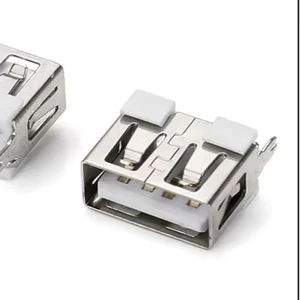 Mini USB Type B 5 Pin Female Connector Gold-Plated Horizontal SMT Mounting Convenient USB Connector