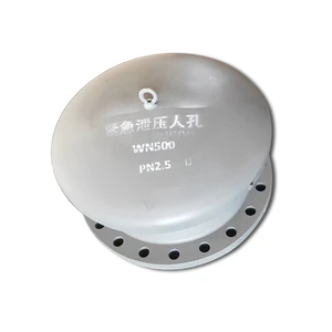 Round Rectangular Stainless Steel tank Wall Carbon Steel Welded Manhole Horizontal Hanging Cover