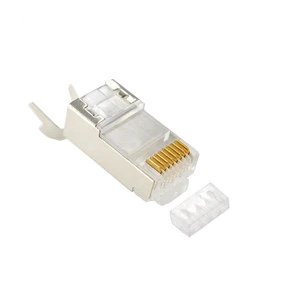 China Manufacturer Ethernet RJ45 Cat7 8P8C Shield Connector