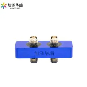 D-Frame Hermetic Feedthrough 11G Hz Coaxial Connector 2 *N Female/Female For Space Simulation/Thermal Vacuum Chamber