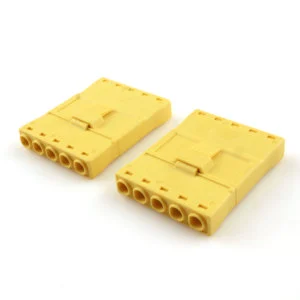 Quick-Connect Wiring Terminal Yellow 826H-5 Cable Power Connect Electrical Accessory Luminaire Disconnect Connector
