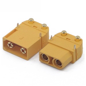 Original Amass XT90PW Right Angle PCB Connector 45A Battery Terminal 100% Genuine Ready To Ship Small MOQ For Drone Power Board
