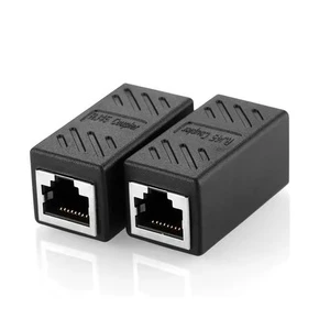 RJ45 Connector Ethernet Cable RJ 45 Coupler Network Adapter 8P8C Wire Joiner