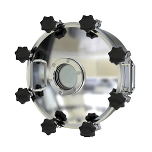 Stainless Steel SS304 Outward Pressure Tank Manual Sanitary Hatch Cover Tank Round Manhole Cover
