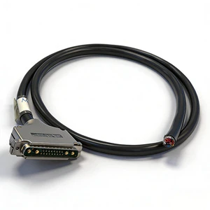 Custom D-Sub Cable Assembly with Open Wire End | DB Connector Industrial Cable OEM ODM Wiring Harness