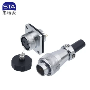 STA SW20 Aviation Plug Electrical Adaptor Waterproof Industry Connectors Solar Power System Microwave Wire Connections 25A