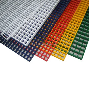 Fiberglass Frp Grating Manhole Cover Frp Grp Grating 38x38 Concave Surface Frp Grating