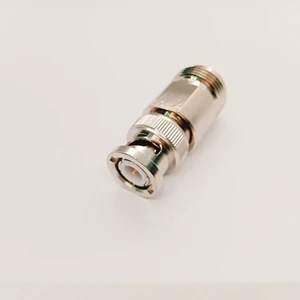 RF Coaxial Adapter N/BNC-KJ N Female Jack to BNC Male Plug Straight Connector DC-6GHz for Radio Test Antenna CCTV