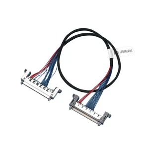 Fpc Ffc Flat Ribbon Cable with Connector for Electronic Devices Wiring Harness JAE FI-RE 51CL to JAE FI-RE EDP Wiring Harness