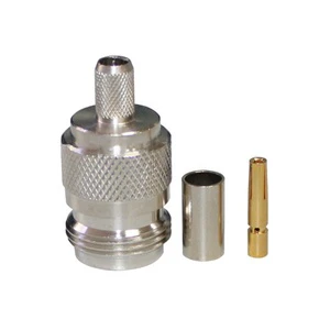 Factory Low Price RF Coaxial Connector N Female Connector for RG58 RG59 RG6 cable