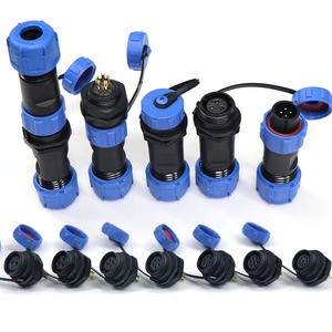 Sp Series Sp11 Sp13 Sp17 Sp21 2 3 4 5 6 7 9 Pin Multi Pin Connector Ip68 Circular Aviation Electrical Connector
