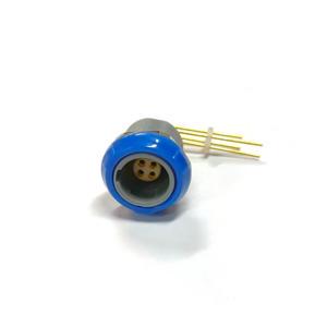 Factory Price 4 Pin Right Angle Panel Mount Push Pull Self Latching Circular Connector Female Socket PCB Solder Receptacle