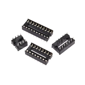 NEW IC Socket Integrated Block Direct Plug DIP Microcontroller Chip Base 6/8/14/16/18/20/24/28/40p Pin
