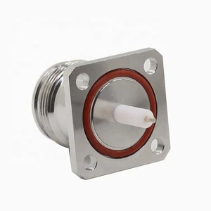 4.3-10RF Coaxial Connectors MINI DIN Connectors for Hassle-Free Installation Low PIM Performance for Audio-Visual Equipment