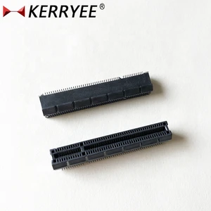 1.0mm PCI-E Connector Card Slot SMT/SMD 98P with Position Post