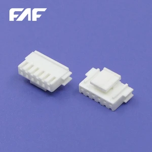 FAF B250011 SX003 Customized Color 2.50mm Pitch Wire to Board 2-15 Pins PA66 Material Plug Housing with Retainer