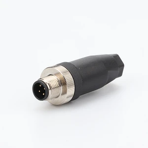 M12 A-Coding 3 & 4-Pin Male/Female Sensor Connector