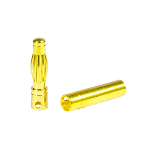 4.0mm Banana Plug Male Female Kit Gold Plated Lantern Connector For RC Lipo Battery ESC Motor Aircraft Model Charging