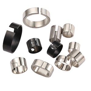 Custom Carbon Steel Circlip Retaining Ring for Bearings and Housings Zinc or Zinc Nickel Plated Wear Resistant OEM Manufacturer