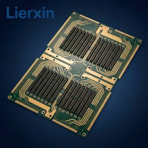 AI Server High-Speed Backplane PCB Custom High Layer Count Controlled Impedance Back-Drill Low-Loss Multilayer PCB