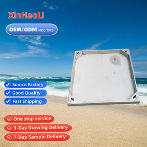 Stainless Steel 201/304/ Durable Modern Design 304 Stainless Steel Anti-Corrosion Invisible Manhole Cover for Outdoor Use