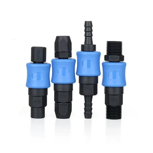Ptc Push To Connect Model:pu Union Straight Plastic Pneumatic Quick Fitting Air Connectors For Pipe Connection