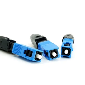 Fast Assembly Mechanical Connector for Embedded Optical Fiber Communication Cables Quick Fiber Optic Connector