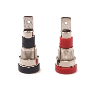 4mm Banana Plug Connectors Banana Socket Female Adapter Panel Mount Post