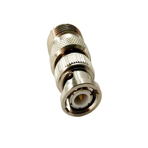 Factory Electrical 50 Ohm BNC Male Plug Connector Adapt UHF SO239 Female Jack Adapter Rf Coaxial Connector