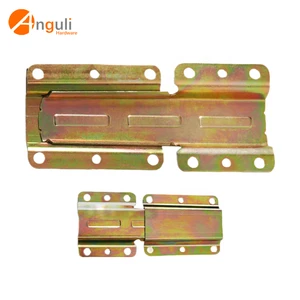 Modern Metal Connector Accessories Wholesale Sofa Connection Fasteners Alloy Clips and Covered Socket for Connection