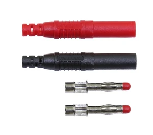 4mm High Voltage Banana Plug Connector ,Straight Banana-plug Connector