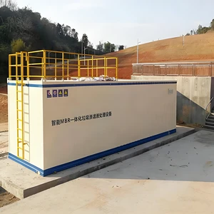 Reliable Automated AOO/MBR Biological Sewage Treatment Plant Mini Sewage Treatment Plant For Piggery Farm