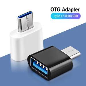 OTG USB2.0 to USB C Adapter Converter Type C Male to USB Female Connecter for Mobile Phone Brand New Fast Charging HOT SALE