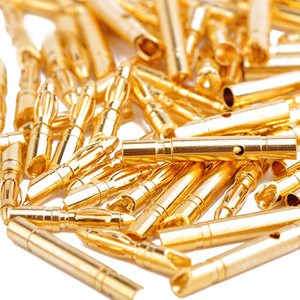 Amass GC2011 2mm Banana Plug, Gold-Plated Pure Copper Male Female Connector For RC Motor ESC, Factory Direct OEM Service