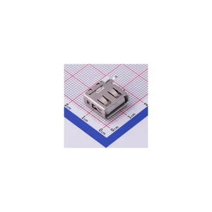 USB-246-BRY Type-A USB 2.0 Standard Female Straight Mount 4P Contacts 1 Port Current Rating 1.5A USB Connector USB246BRY