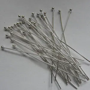NanPlanetSilver Silver Plated Head Pins Model BF4
