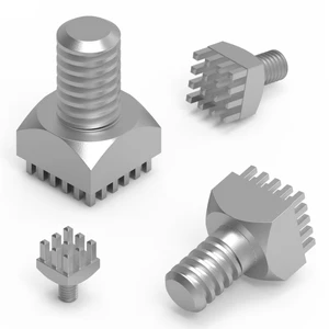 Texasia 500A Board Mezzanine Connectors M3-M10 Tin Plated 2.54mm Pitch Press Fit Brass Block Bulk Tray 7461094 7461096 7461001