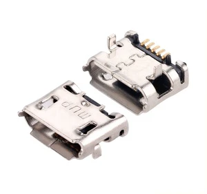 Mup Manufacture 5 Pin Micro Usb Connector Female Usb Socket SMT Type Used for Charger