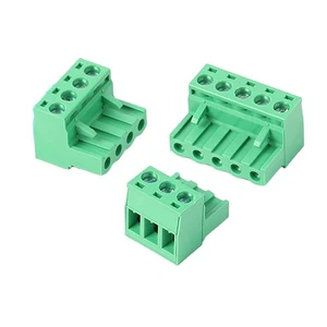 2EDGK-5.08MM Copper Flame Retardant Green Connector Quick Plug-In And Screw Connection Terminals 2P-24P