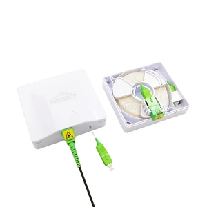FTTR Faceplate Mini Size Fiber Cable 1 Port Fiber Pathway For Invisible Fiber